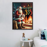 Weihnachten 5d Diy Diamond Painting Diamant Malerei Set MJ2410