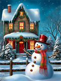 Weihnachten 5d Diy Diamond Painting Diamant Malerei Set MJ2414