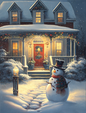 Weihnachten 5d Diy Diamond Painting Diamant Malerei Set MJ2415
