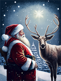 Weihnachten 5d Diy Diamond Painting Diamant Malerei Set MJ2420