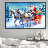 Weihnachten 5d Diy Diamond Painting Diamant Malerei Set MJ2433