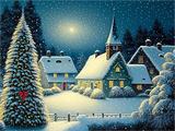 Weihnachten 5d Diy Diamond Painting Diamant Malerei Set MJ2435
