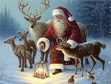 Weihnachten 5d Diy Diamond Painting Diamant Malerei Set MJ2436