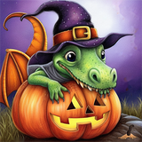 Halloween 5d Diy Diamond Painting Diamant Malerei Set MJ2437
