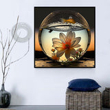 Blume 5d Diy Diamond Painting Diamant Malerei Set MJ2492
