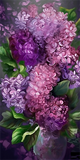 Blume 5d Diy Diamond Painting Diamant Malerei Set MJ2494