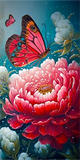 Blume 5d Diy Diamond Painting Diamant Malerei Set MJ2496