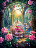 Blume 5d Diy Diamond Painting Diamant Malerei Set MJ2506