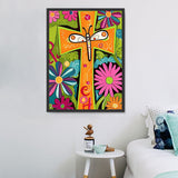 Blume 5d Diy Diamond Painting Diamant Malerei Set MJ2515