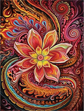 Blume 5d Diy Diamond Painting Diamant Malerei Set MJ2516