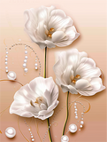 Blume 5d Diy Diamond Painting Diamant Malerei Set MJ2523
