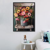 Blume 5d Diy Diamond Painting Diamant Malerei Set MJ2525