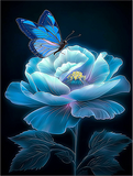 Blume 5d Diy Diamond Painting Diamant Malerei Set MJ2529