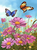 Blume 5d Diy Diamond Painting Diamant Malerei Set MJ2535