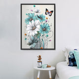 Blume 5d Diy Diamond Painting Diamant Malerei Set MJ2542