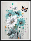 Blume 5d Diy Diamond Painting Diamant Malerei Set MJ2542
