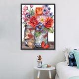 Blume 5d Diy Diamond Painting Diamant Malerei Set MJ2545