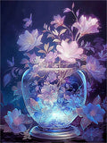 Blume 5d Diy Diamond Painting Diamant Malerei Set MJ2548