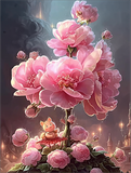 Blume 5d Diy Diamond Painting Diamant Malerei Set MJ2553