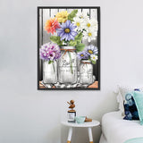 Blume 5d Diy Diamond Painting Diamant Malerei Set MJ2554