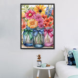Blume 5d Diy Diamond Painting Diamant Malerei Set MJ2561