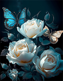 Blume 5d Diy Diamond Painting Diamant Malerei Set MJ2568