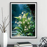 Blume 5d Diy Diamond Painting Diamant Malerei Set MJ2573