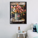 Blume 5d Diy Diamond Painting Diamant Malerei Set MJ2575