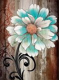 Blume 5d Diy Diamond Painting Diamant Malerei Set MJ2581