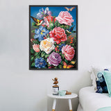 Blume 5d Diy Diamond Painting Diamant Malerei Set MJ2589