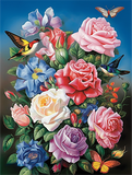 Blume 5d Diy Diamond Painting Diamant Malerei Set MJ2589