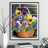 Blume 5d Diy Diamond Painting Diamant Malerei Set MJ2607