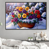 Blume 5d Diy Diamond Painting Diamant Malerei Set MJ2618