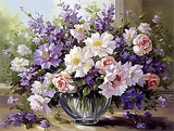 Blume 5d Diy Diamond Painting Diamant Malerei Set MJ2619