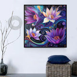 Lotus 5d Diy Diamond Painting Diamant Malerei Set MJ2628