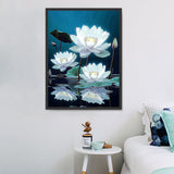 Lotus 5d Diy Diamond Painting Diamant Malerei Set MJ2638