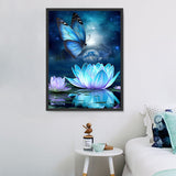 Lotus 5d Diy Diamond Painting Diamant Malerei Set MJ2639