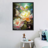 Lotus 5d Diy Diamond Painting Diamant Malerei Set MJ2640
