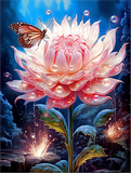 Lotus 5d Diy Diamond Painting Diamant Malerei Set MJ2642