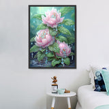 Lotus 5d Diy Diamond Painting Diamant Malerei Set MJ2646