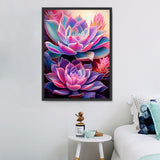 Lotus 5d Diy Diamond Painting Diamant Malerei Set MJ2647