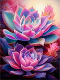 Lotus 5d Diy Diamond Painting Diamant Malerei Set MJ2647