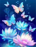 Lotus 5d Diy Diamond Painting Diamant Malerei Set MJ2653
