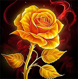 Rose 5d Diy Diamond Painting Diamant Malerei Set MJ2665