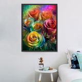 Rose 5d Diy Diamond Painting Diamant Malerei Set MJ2696
