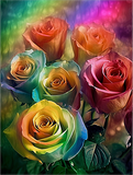 Rose 5d Diy Diamond Painting Diamant Malerei Set MJ2696