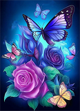 Rose 5d Diy Diamond Painting Diamant Malerei Set MJ2699
