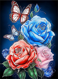 Rose 5d Diy Diamond Painting Diamant Malerei Set MJ2715