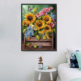 Sonnenblume 5d Diy Diamond Painting Diamant Malerei Set MJ2747