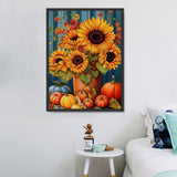 Sonnenblume 5d Diy Diamond Painting Diamant Malerei Set MJ2748